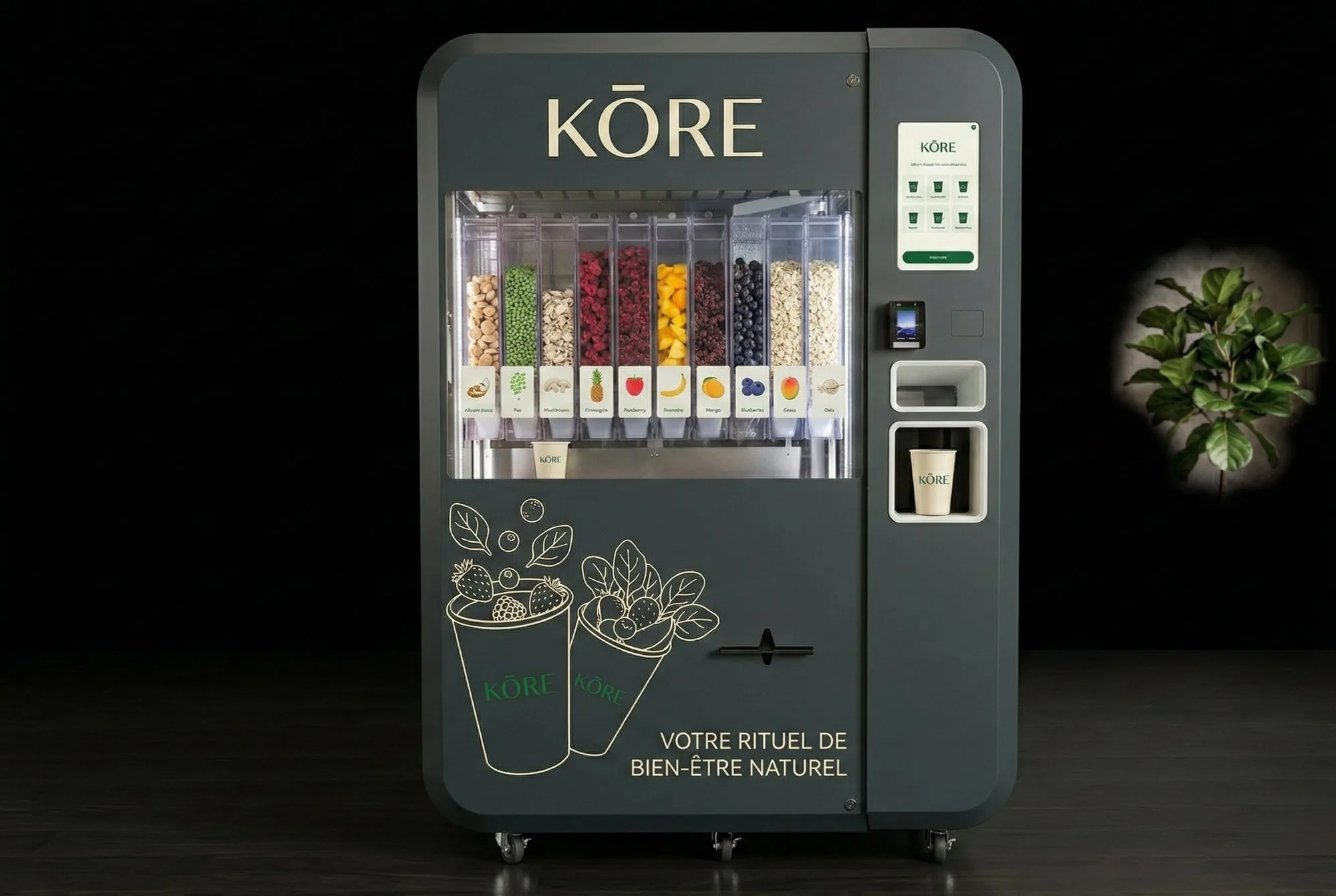 Machine KŌRE finition anthracite